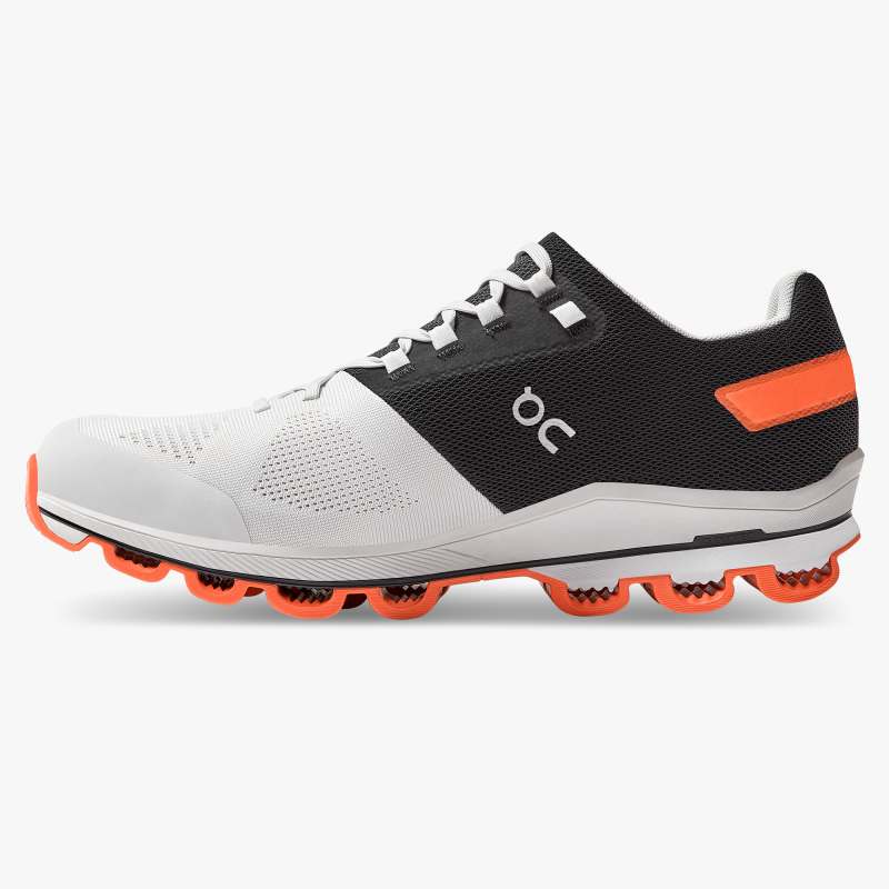 On Running Shoes Men's Cloudsurfer 6-Frost | Flame - Click Image to Close