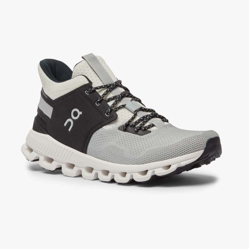 On Running Shoes Men's Cloud Hi Edge-Glacier | Black
