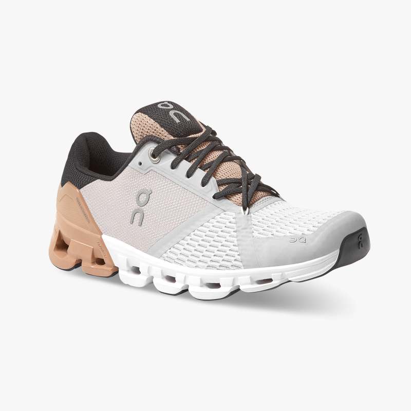 On Running Shoes Women's Cloudflyer-Glacier | Rosebrown - Click Image to Close