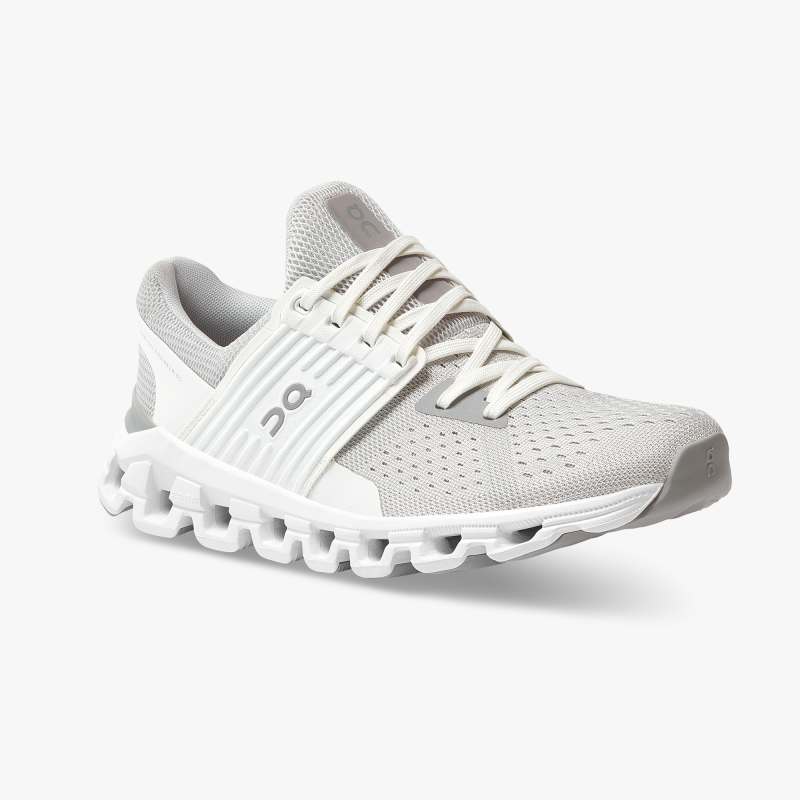 On Running Shoes Women's Cloudswift-Glacier | White - Click Image to Close