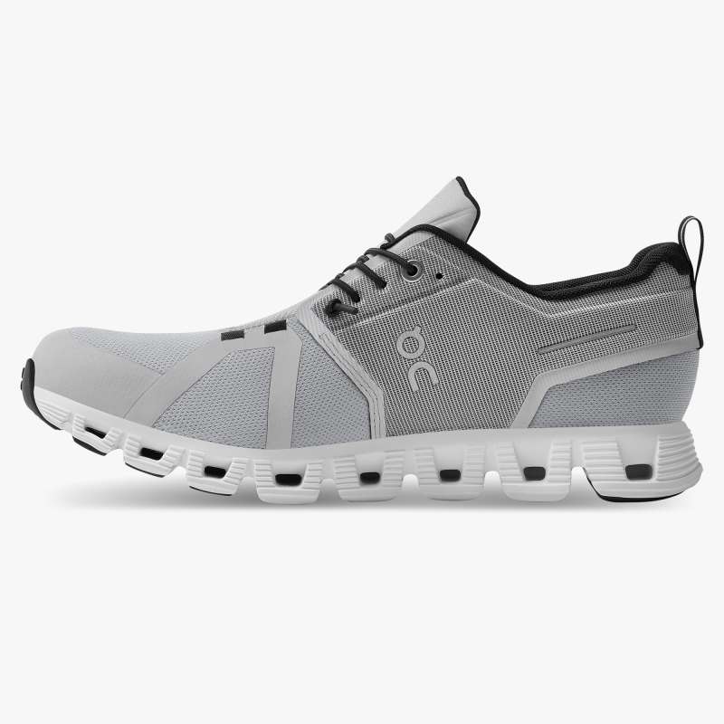 On Running Shoes Women's Cloud 5 Waterproof-Glacier | White - Click Image to Close