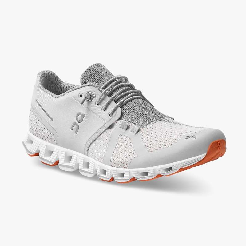 On Running Shoes Women's Cloud-Glacier | White - Click Image to Close