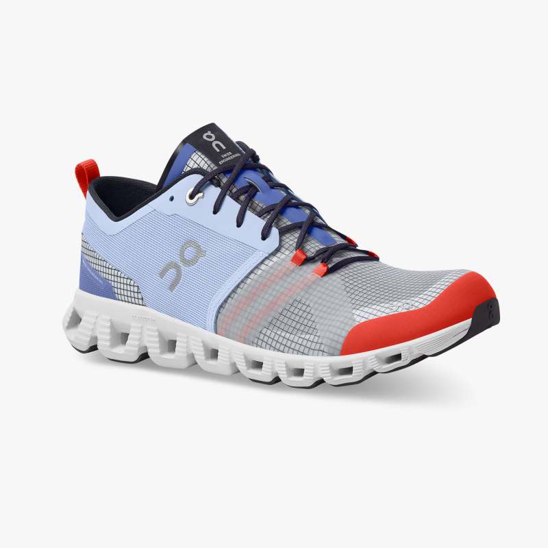 On Running Shoes Men's Cloud X Shift-Heather | Glacier - Click Image to Close