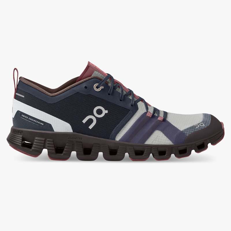 On Running Shoes Women's Cloud X Shift-Ink | Cherry - Click Image to Close