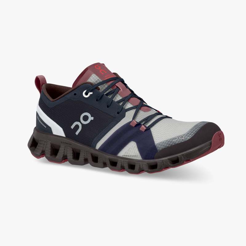 On Running Shoes Women's Cloud X Shift-Ink | Cherry - Click Image to Close