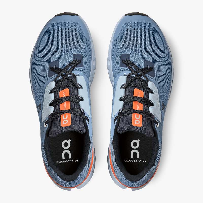 On Running Shoes Men's Cloudstratus-Lake | Flare - Click Image to Close
