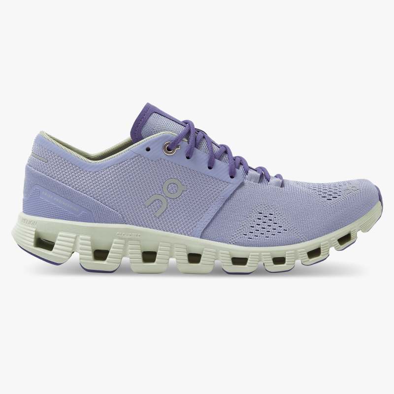 On Running Shoes Women's Cloud X-Lavender | Ice