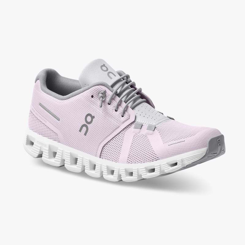 On Running Shoes Women's Cloud 5-Lily | Frost - Click Image to Close