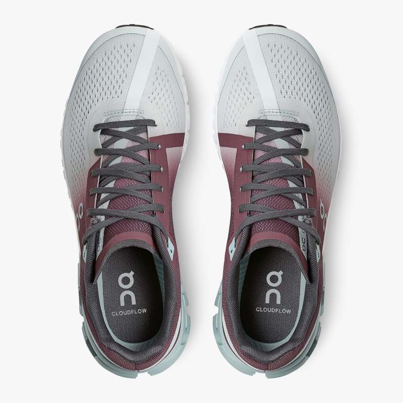 On Running Shoes Men's Cloudflow-Mulberry | Mineral - Click Image to Close