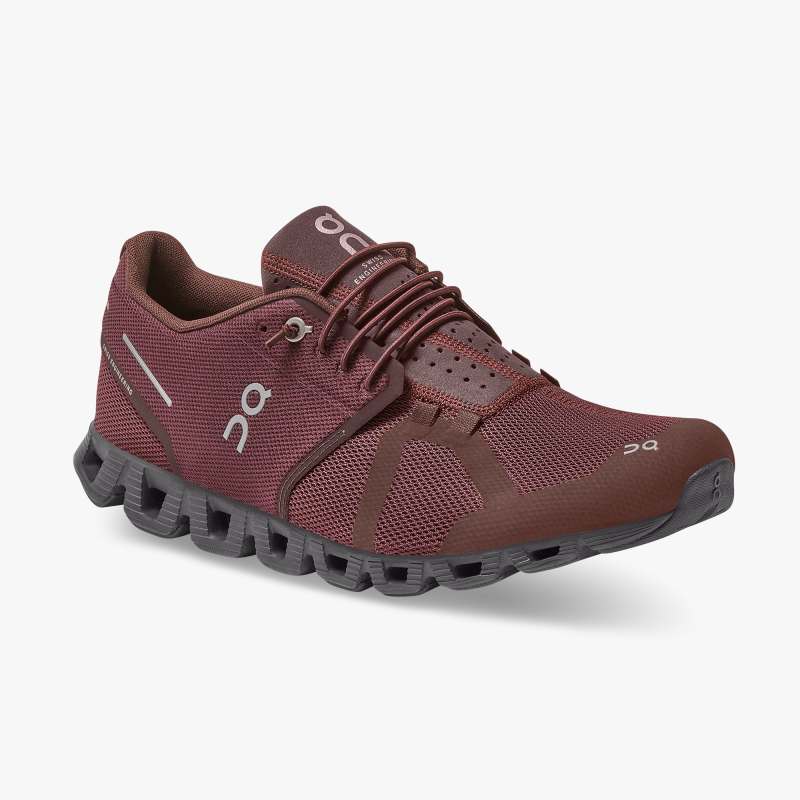 On Running Shoes Men's Cloud Monochrome-Mulberry