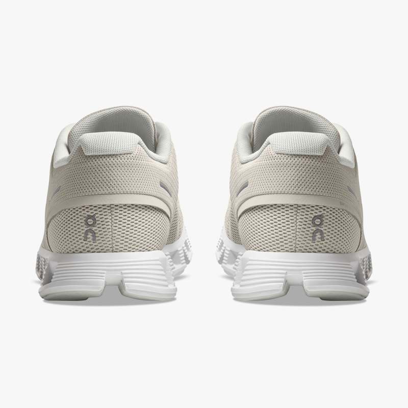 On Running Shoes Women's Cloud 5-Pearl | White - Click Image to Close