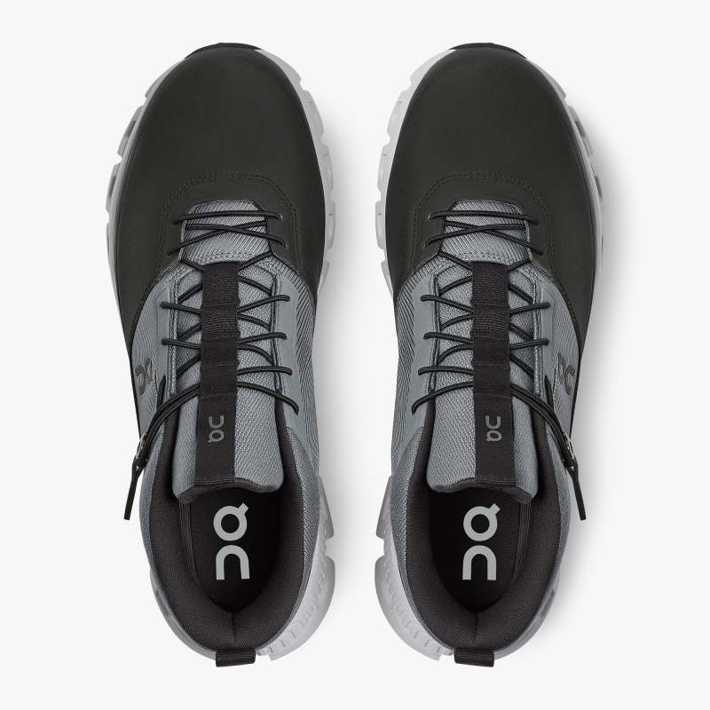 On Running Shoes Men's Cloud Hi Waterproof-Rock | Magnet