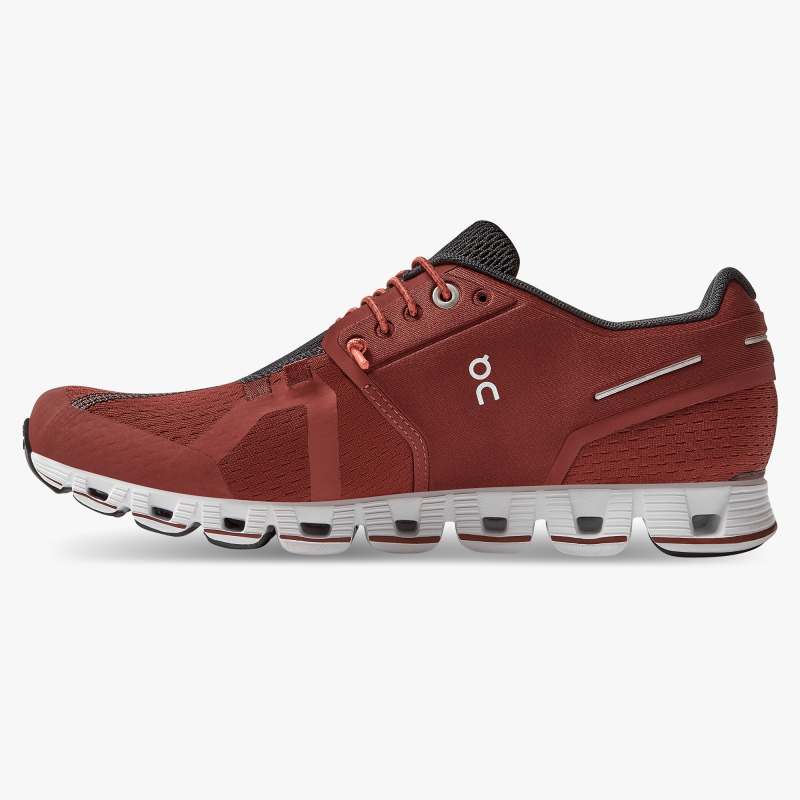 On Running Shoes Women's Cloud-Ruby | White