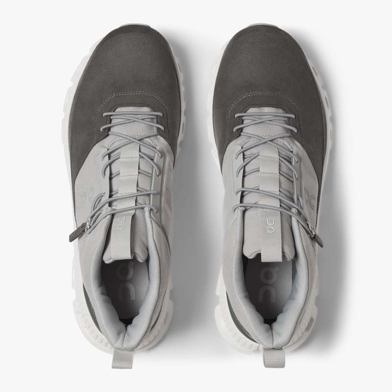 On Running Shoes Men's Cloud Hi-Slate | Rock - Click Image to Close