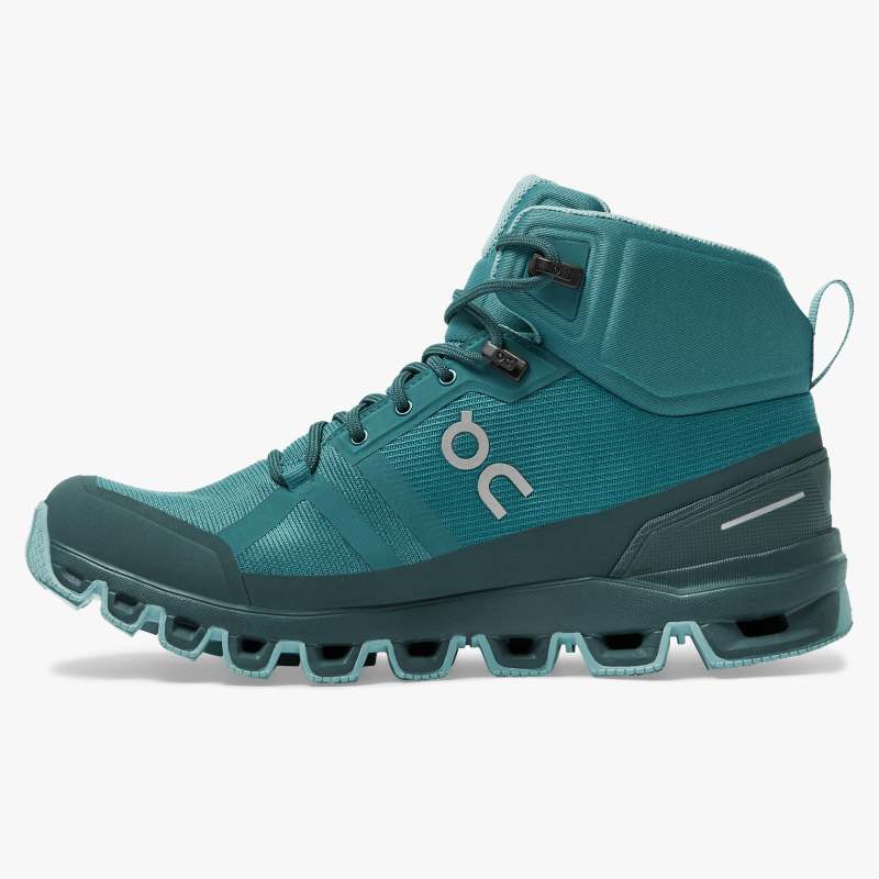 On Running Shoes Women's Cloudrock Waterproof-Storm | Wash - Click Image to Close