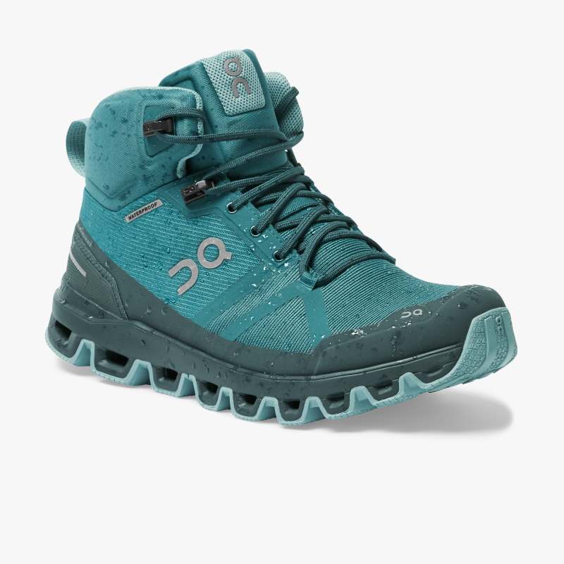 On Running Shoes Women's Cloudrock Waterproof-Storm | Wash - Click Image to Close
