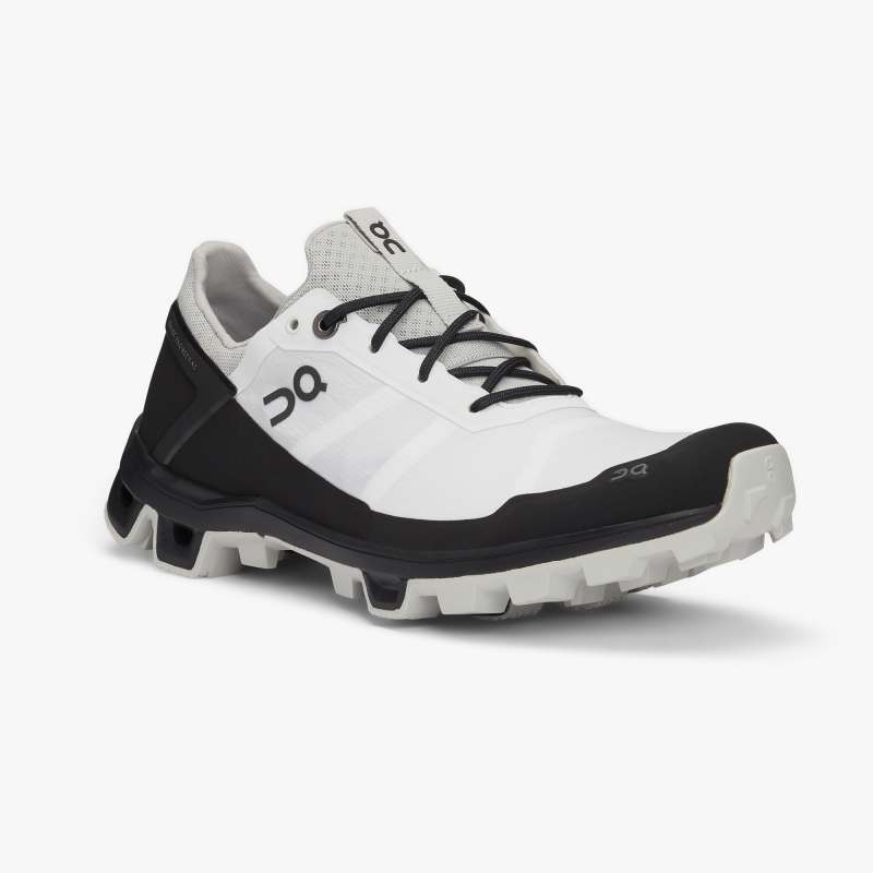 On Running Shoes Women's Cloudventure Peak-White | Black - Click Image to Close