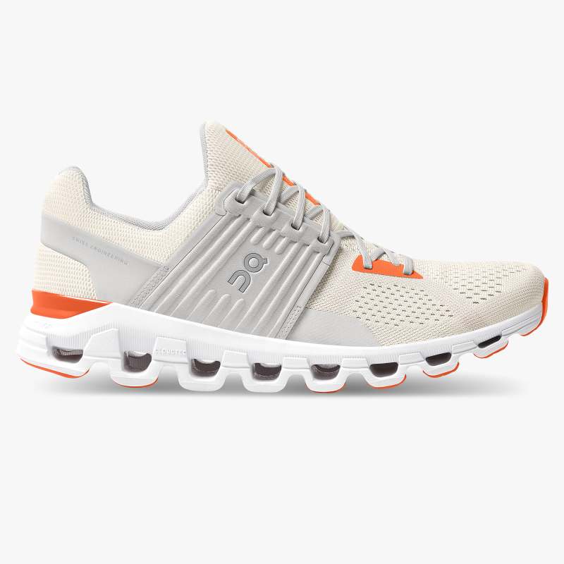 On Running Shoes Men's Cloudswift-White | Flame