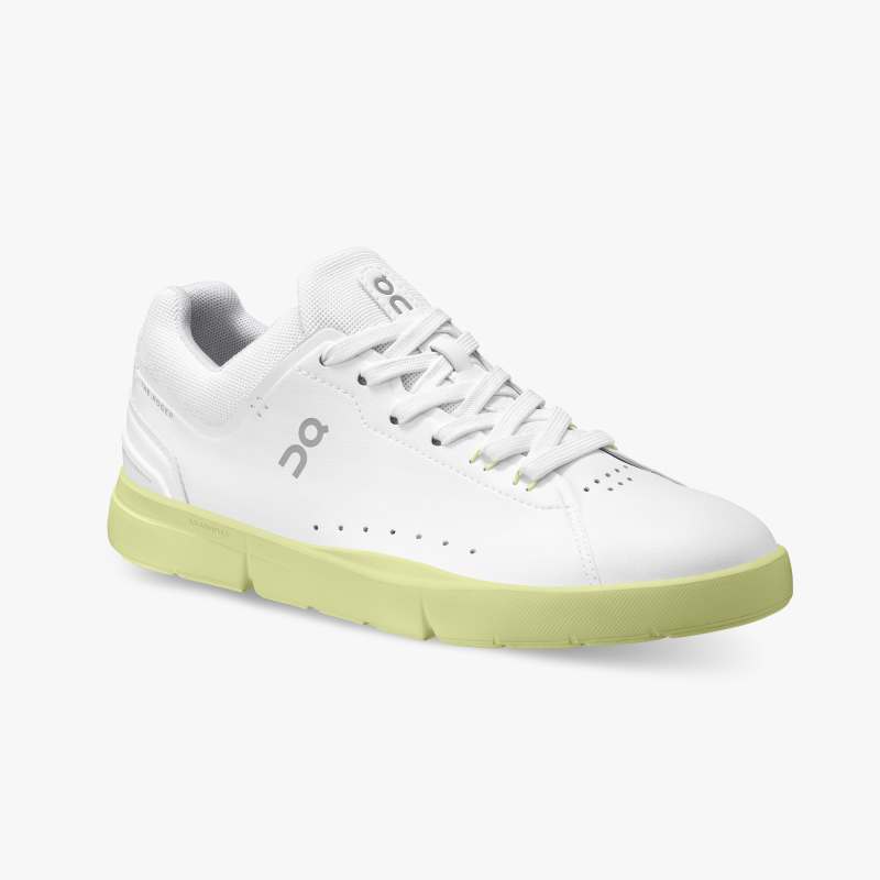 On Running Shoes Women's THE ROGER Advantage-White | Hay - Click Image to Close