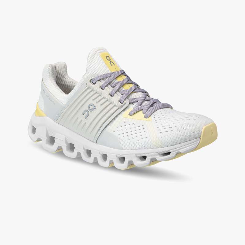 On Running Shoes Women's Cloudswift-White | Limelight - Click Image to Close
