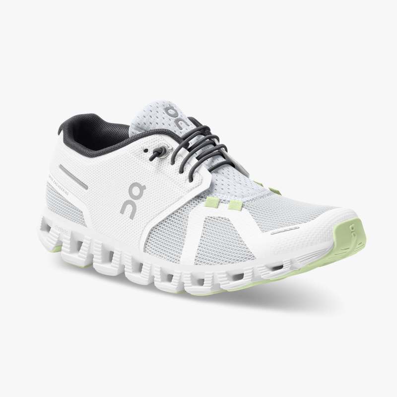 On Running Shoes Women's Cloud 5 Push-White | Oasis