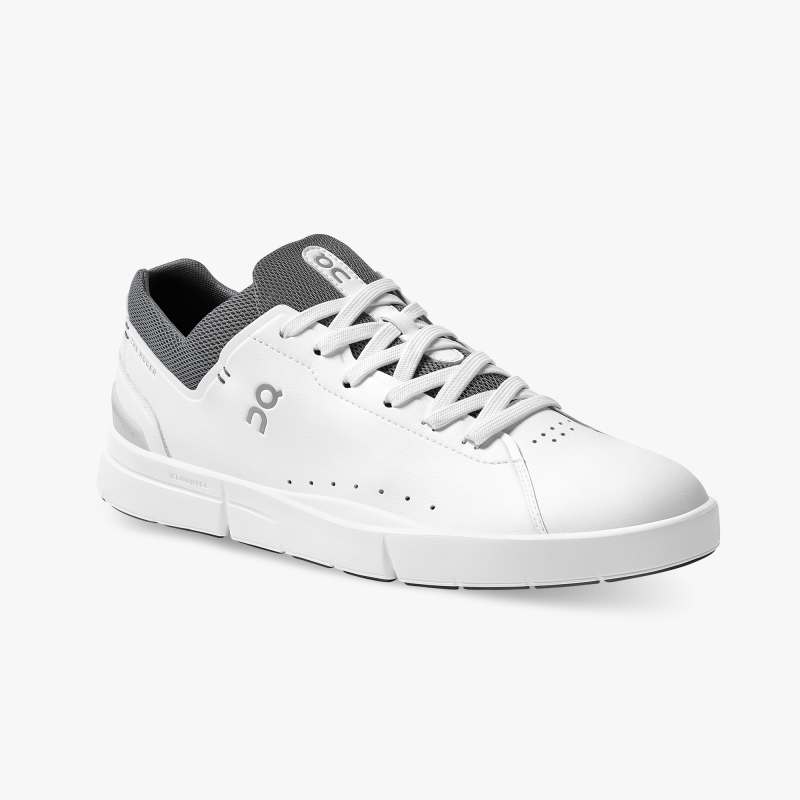 On Running Shoes Men's THE ROGER Advantage-White | Rock