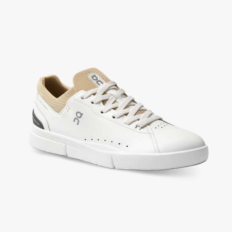 On Running Shoes Women's THE ROGER Advantage-White | Sand