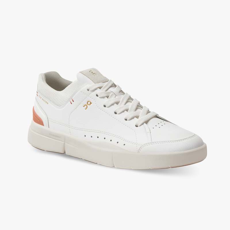 On Running Shoes Women's THE ROGER Centre Court-White | Sienna