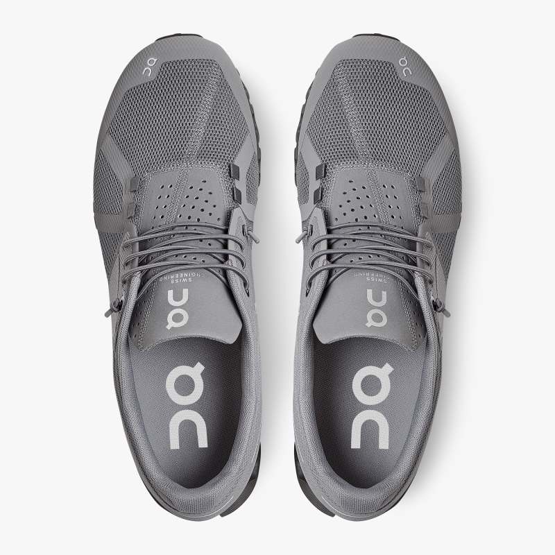 On Running Shoes Men's Cloud Monochrome-Zinc - Click Image to Close